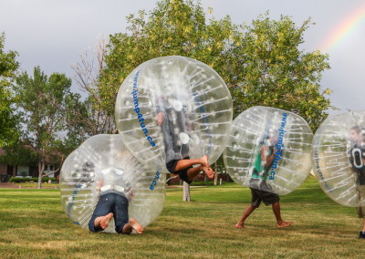 Fun with bumper ball 9